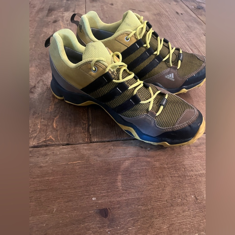 ADIDAS AX2 B22855 Raw Ochre Yellow Trail Hiking Outdoor Shoes Size 6.5 - Picture 4 of 6